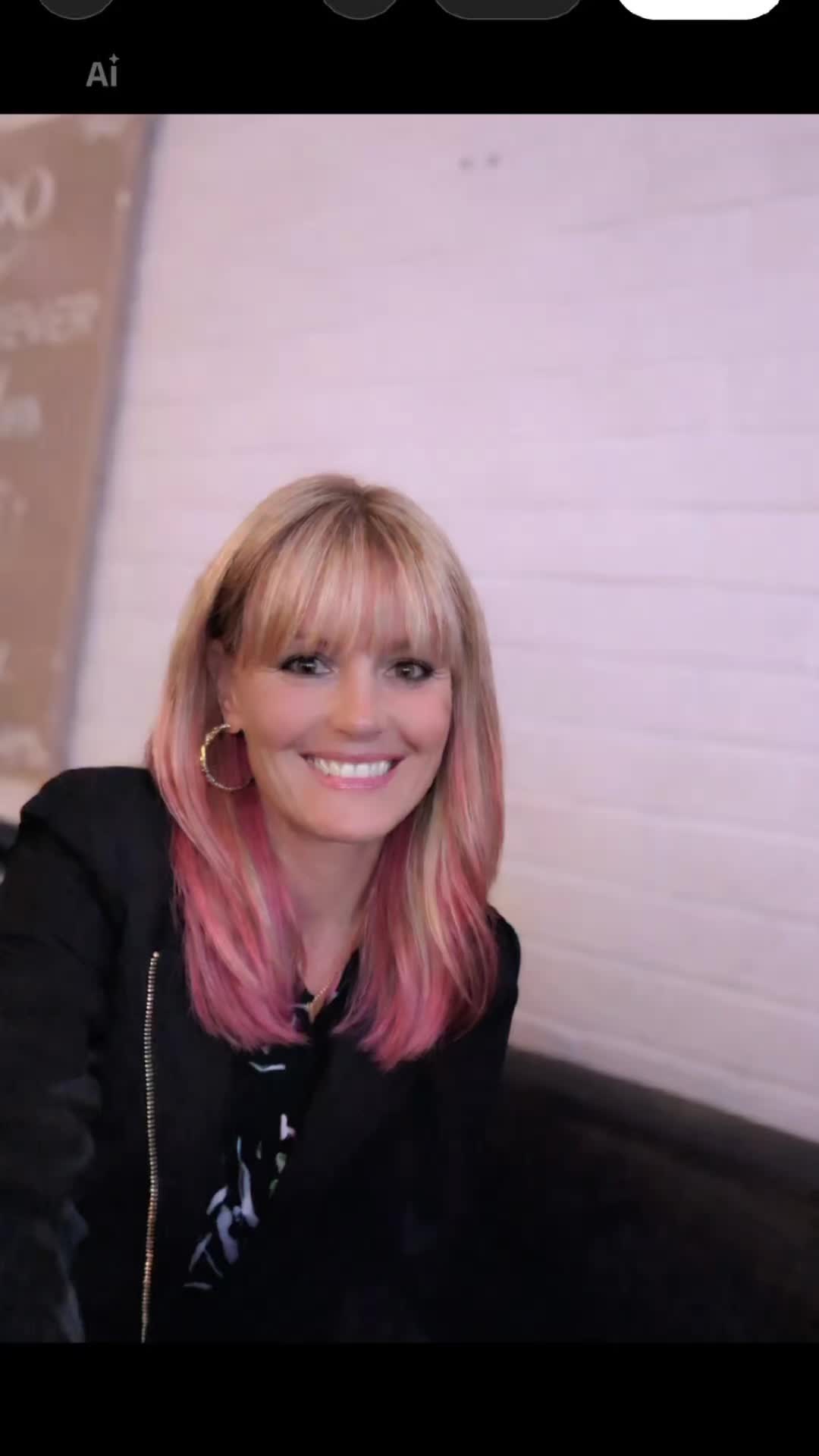 Your practitioner smiling